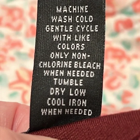 INC Women’s 0X Jacket Burgundy - Picture 6 of 6